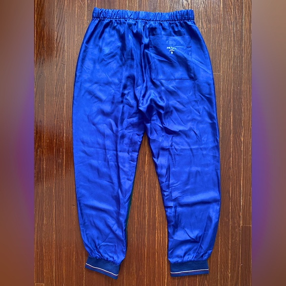 PRADA tapered track pants blue in SZ M - Picture 2 of 9
